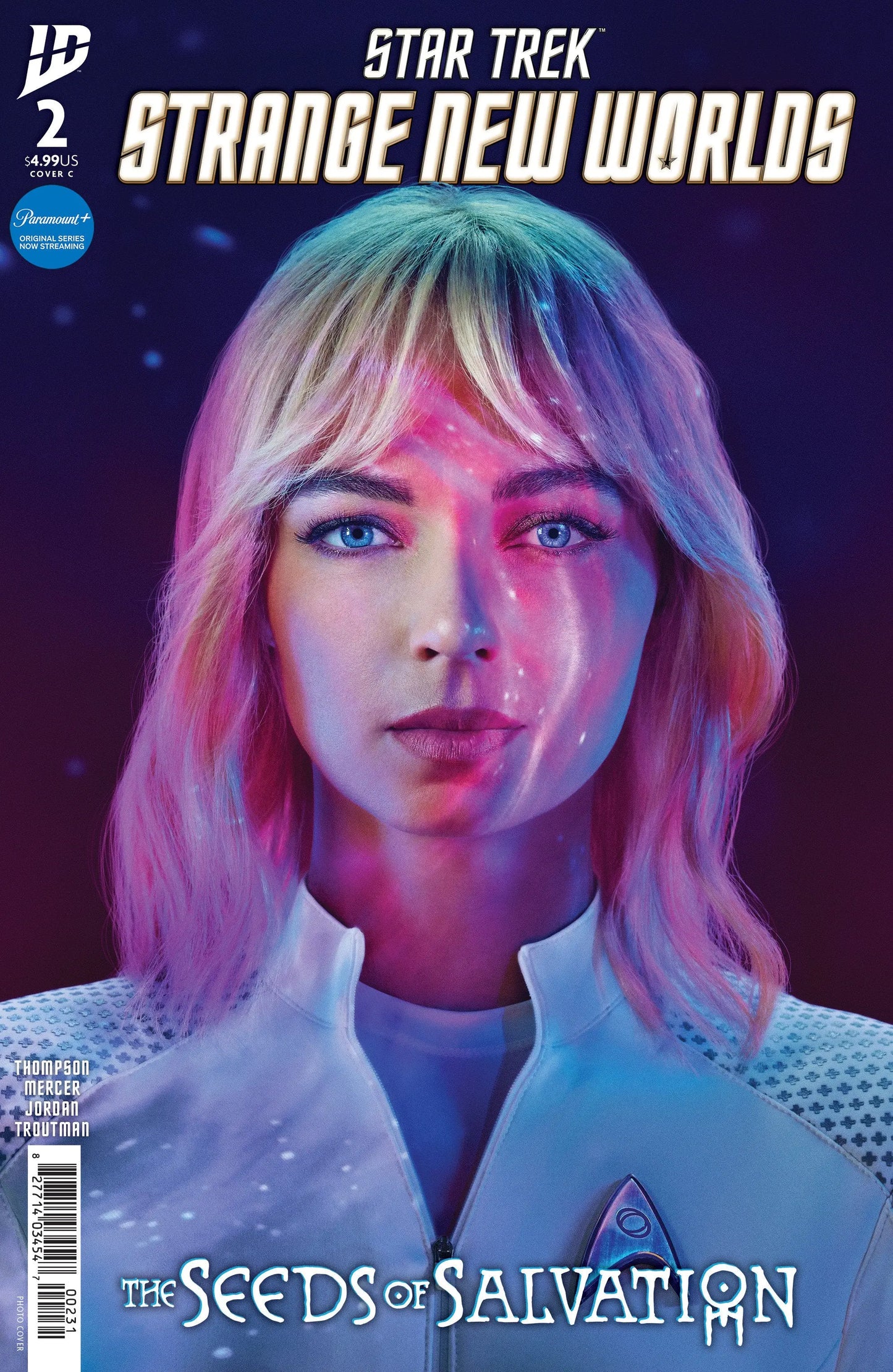 Star Trek: Strange New Worlds--The Seeds of Salvation #2 Variant C (Photo Variant) IDW Publishing