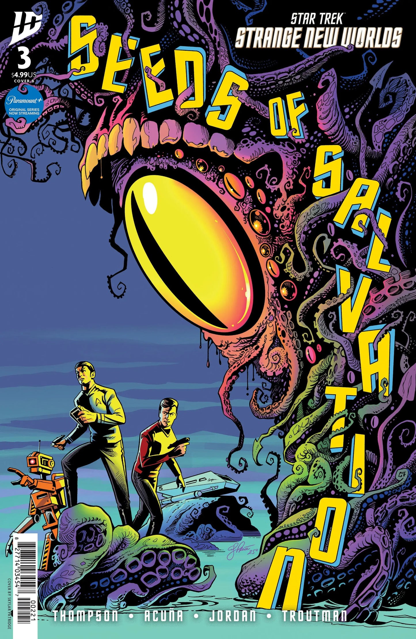 Star Trek: Strange New Worlds--The Seeds of Salvation #3 Variant B (Price) IDW Publishing