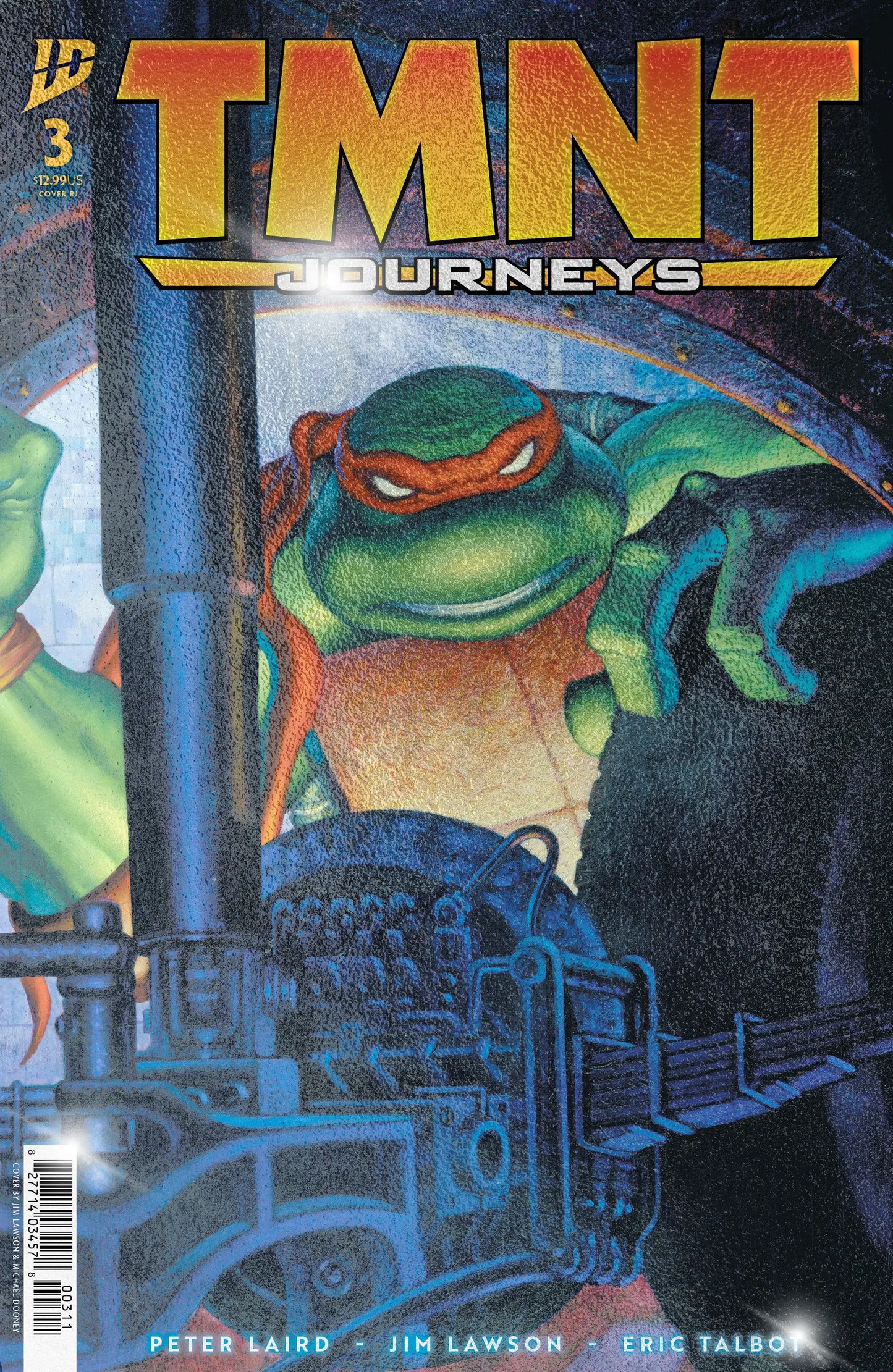 TMNT: Journeys #3 Variant RI (10) Foil (Dooney & Lawson) IDW Publishing
