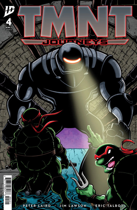 TMNT: Journeys #4 Variant B (Berger) IDW Publishing
