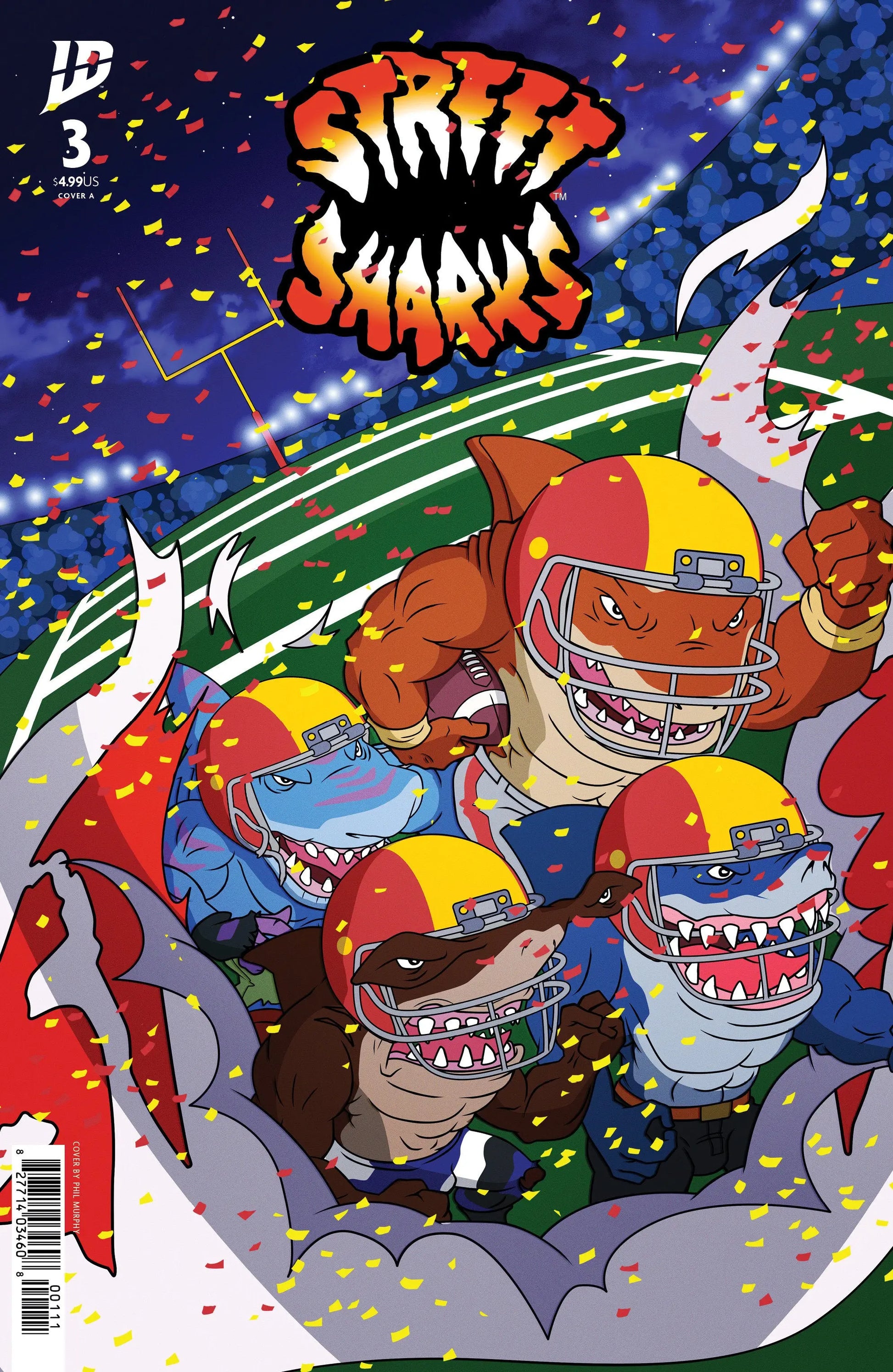 Street Sharks #3 Cover A (Murphy) IDW Publishing