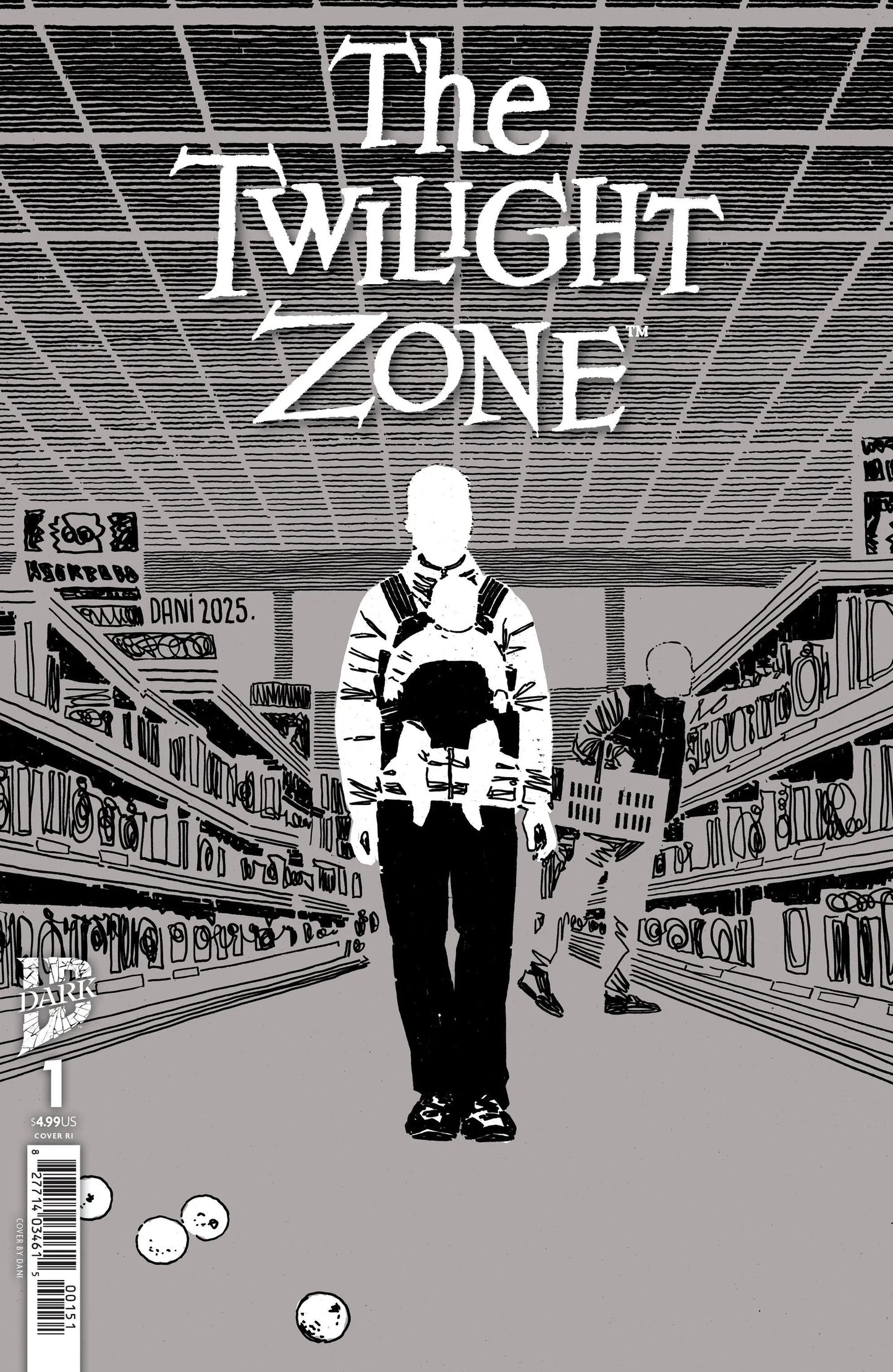The Twilight Zone #1 INCENTIVE Variant RI (50) (Dani) 1:50 IDW Publishing