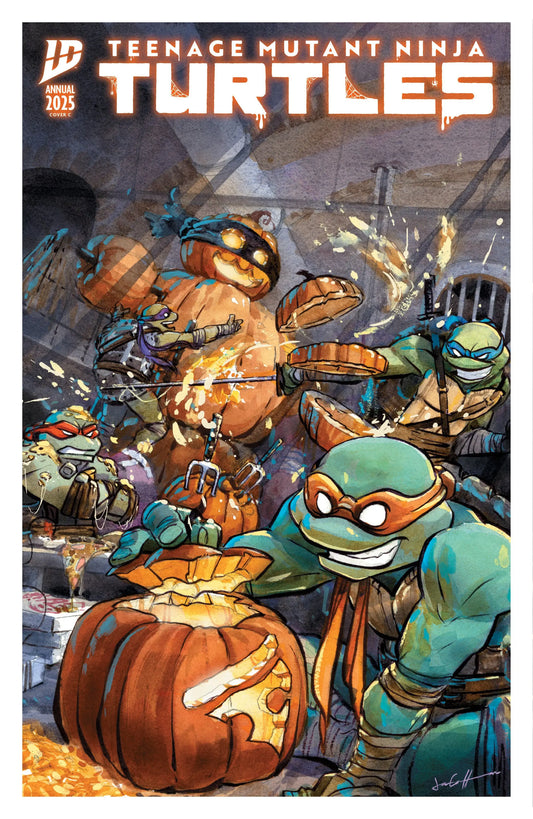 Teenage Mutant Ninja Turtles: Annual 2025 Variant C (Cullum Holiday Variant) IDW Publishing
