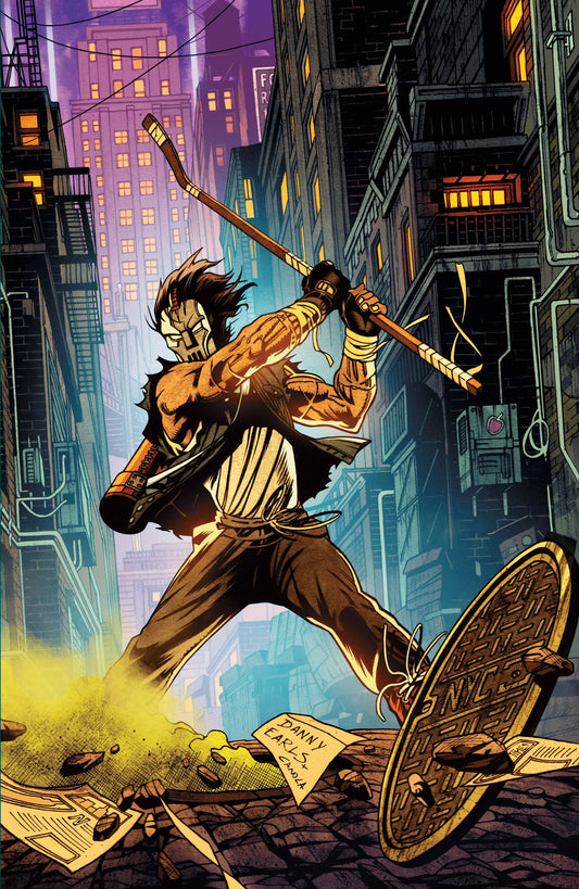 Teenage Mutant Ninja Turtles: Casey Jones #1 Variant RI (25) (Earls Full Art) 1:25 IDW Publishing