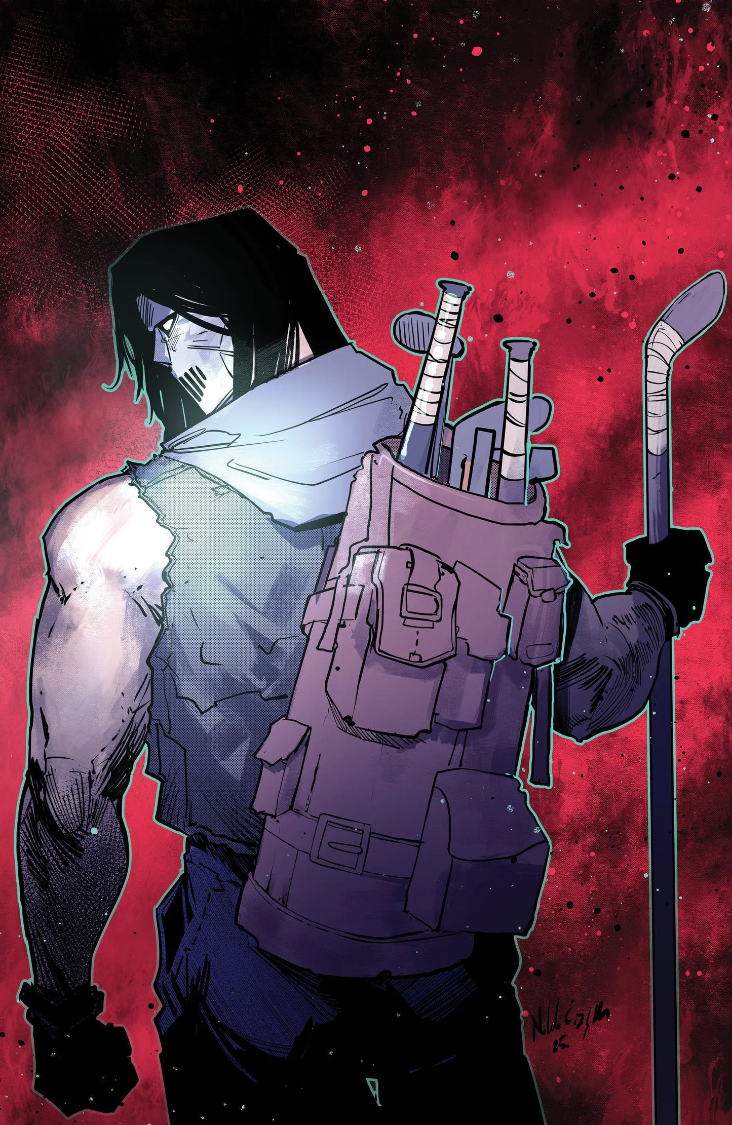 Teenage Mutant Ninja Turtles: Casey Jones #2 Variant RI (25) (Cizmesija Full Art) IDW Publishing