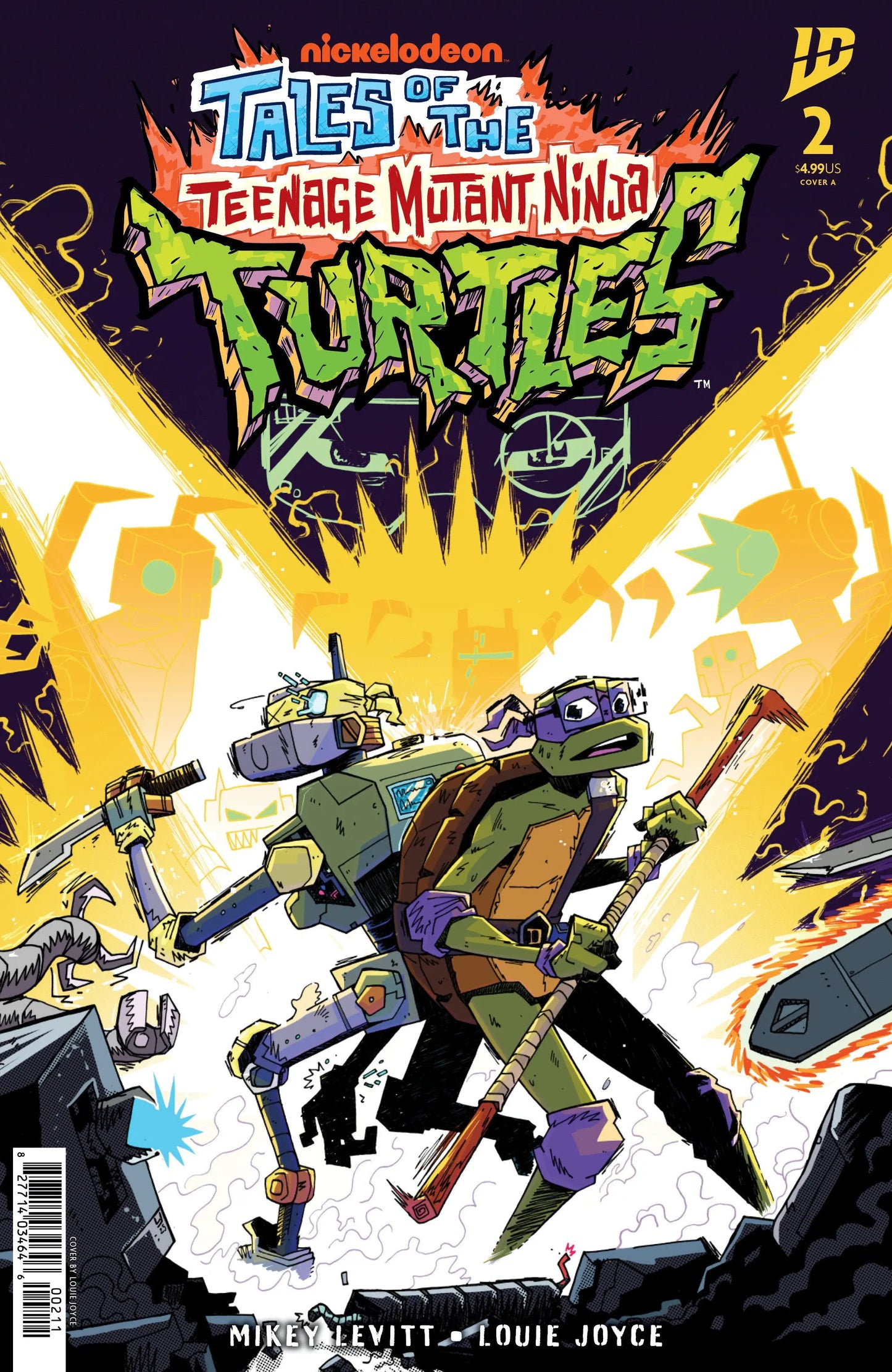 Tales of the Teenage Mutant Ninja Turtles #2 Cover A (Joyce) IDW Publishing