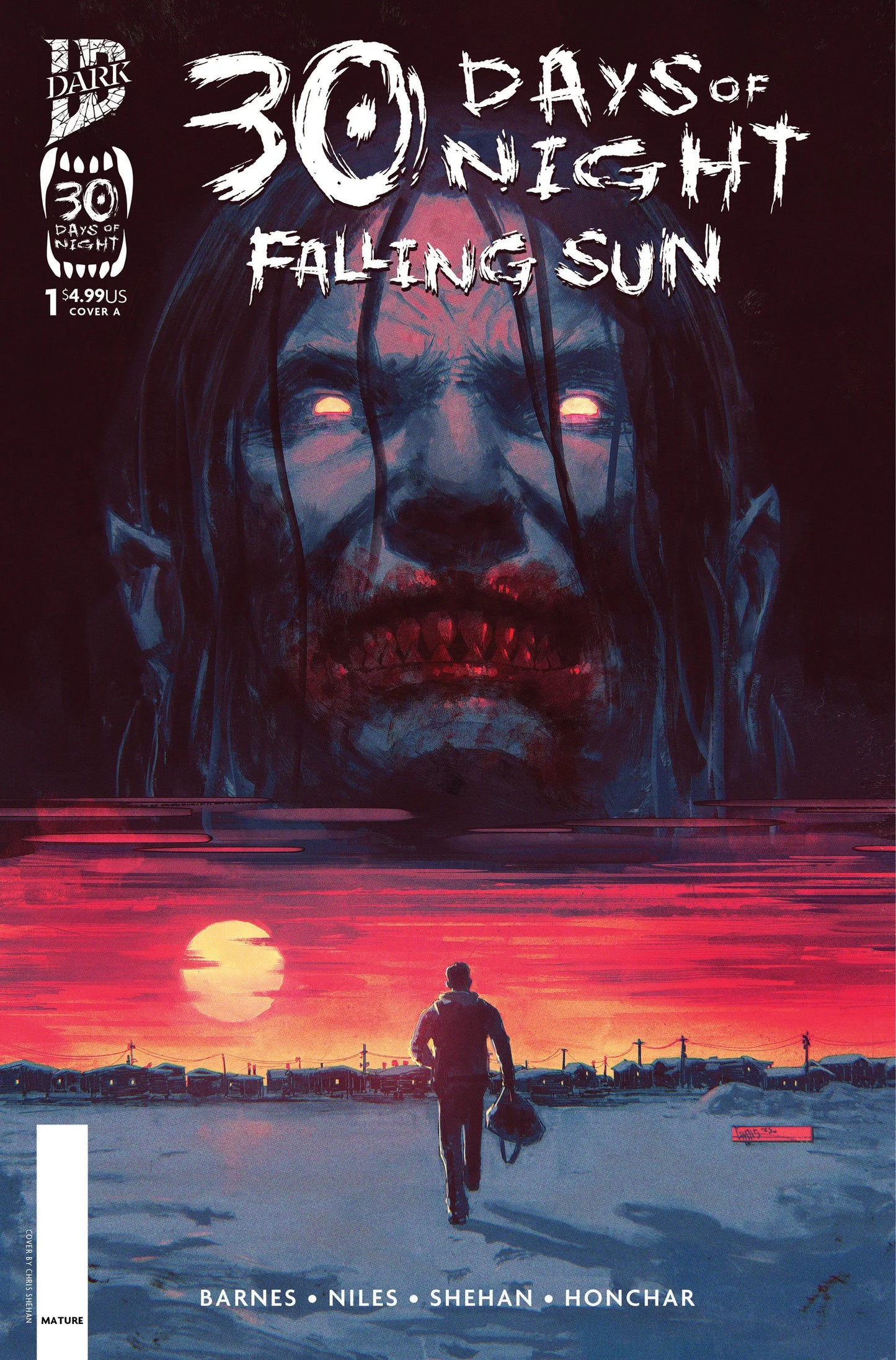 30 Days of Night: Falling Sun #1 Cover A (Shehan) IDW Publishing