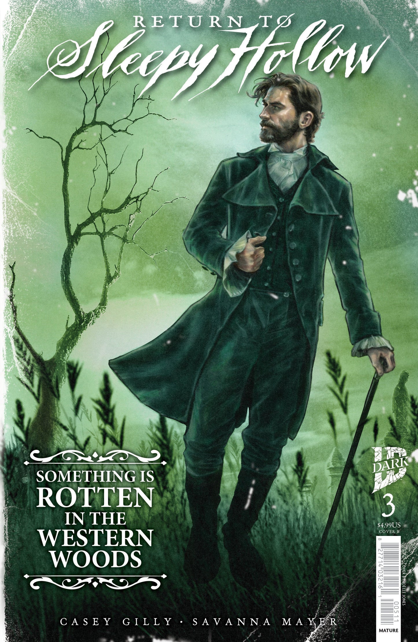 Return to Sleepy Hollow #3 Variant RI (15) (Jones) 1:15 IDW Publishing