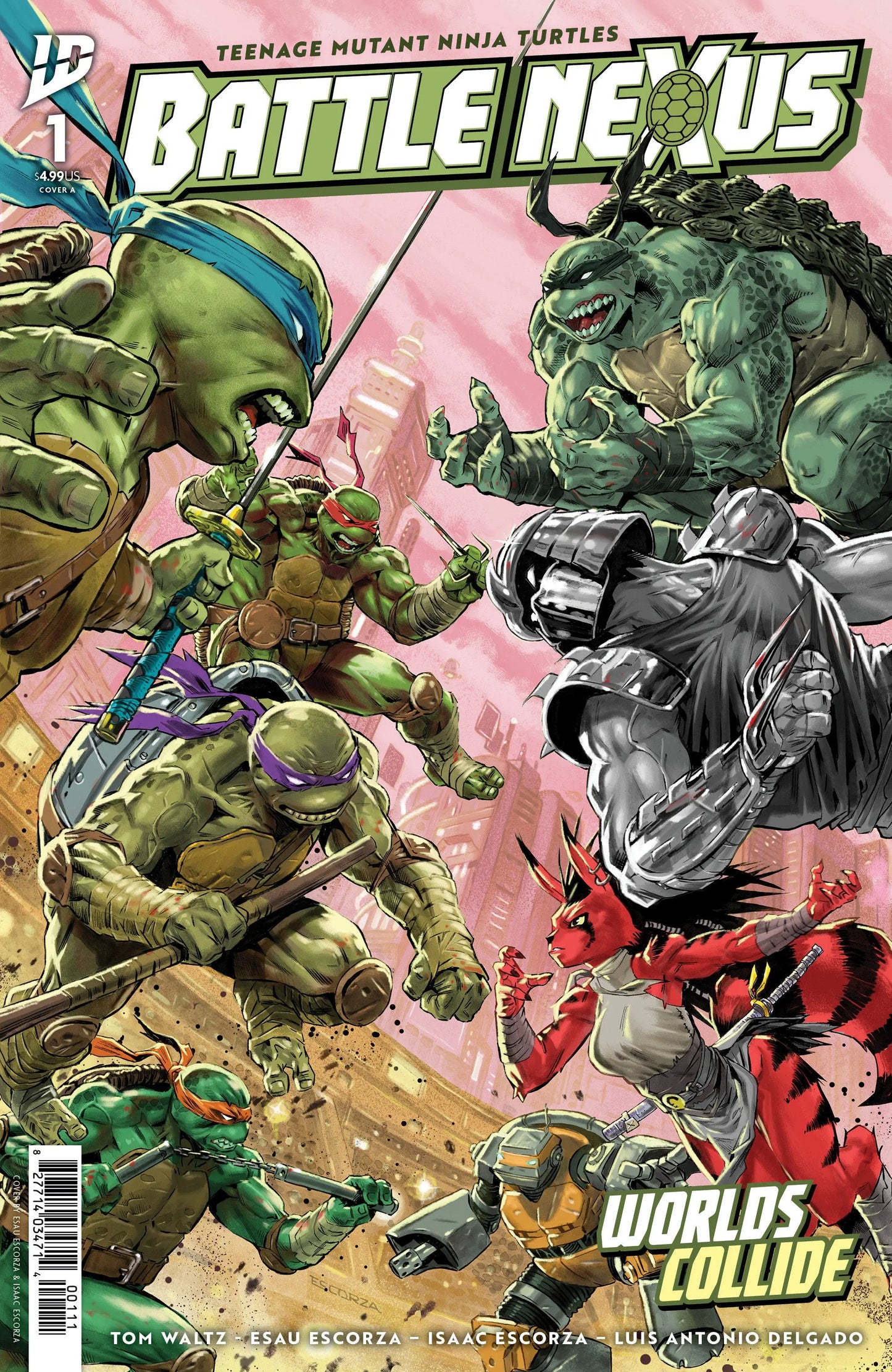 Teenage Mutant Ninja Turtles: Battle Nexus #1 Cover A (Escorza Brothers) IDW Publishing