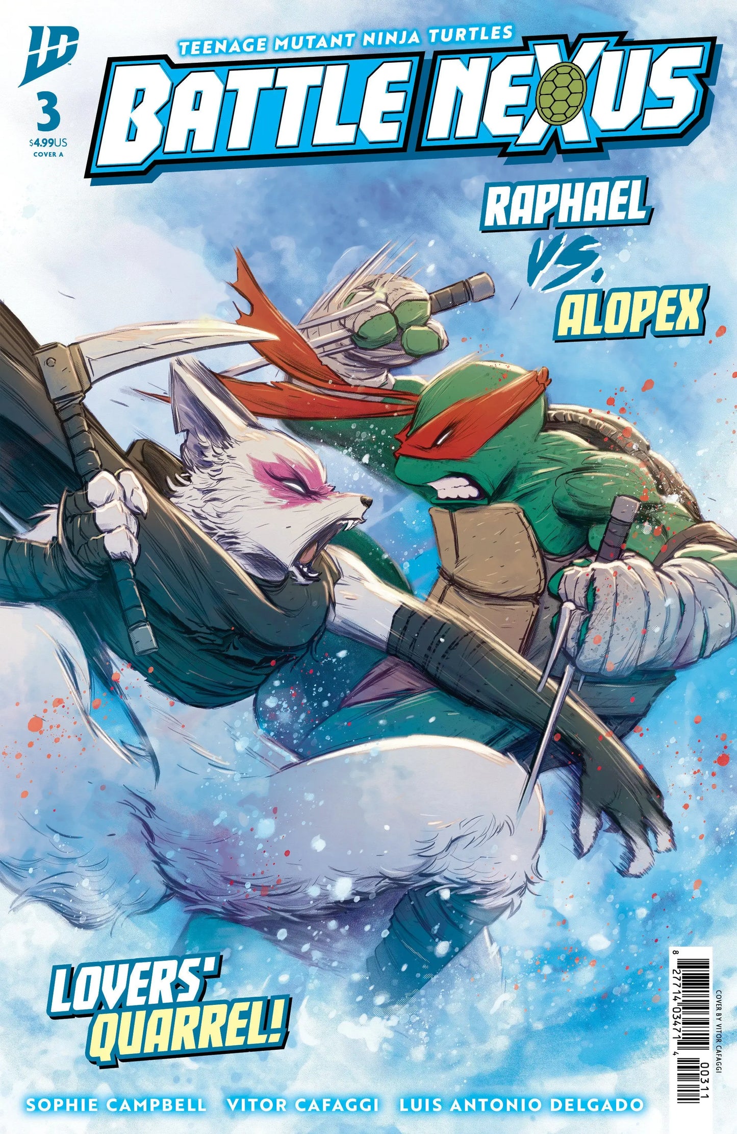 Teenage Mutant Ninja Turtles: Battle Nexus #3 Cover A (Cafaggi) IDW Publishing