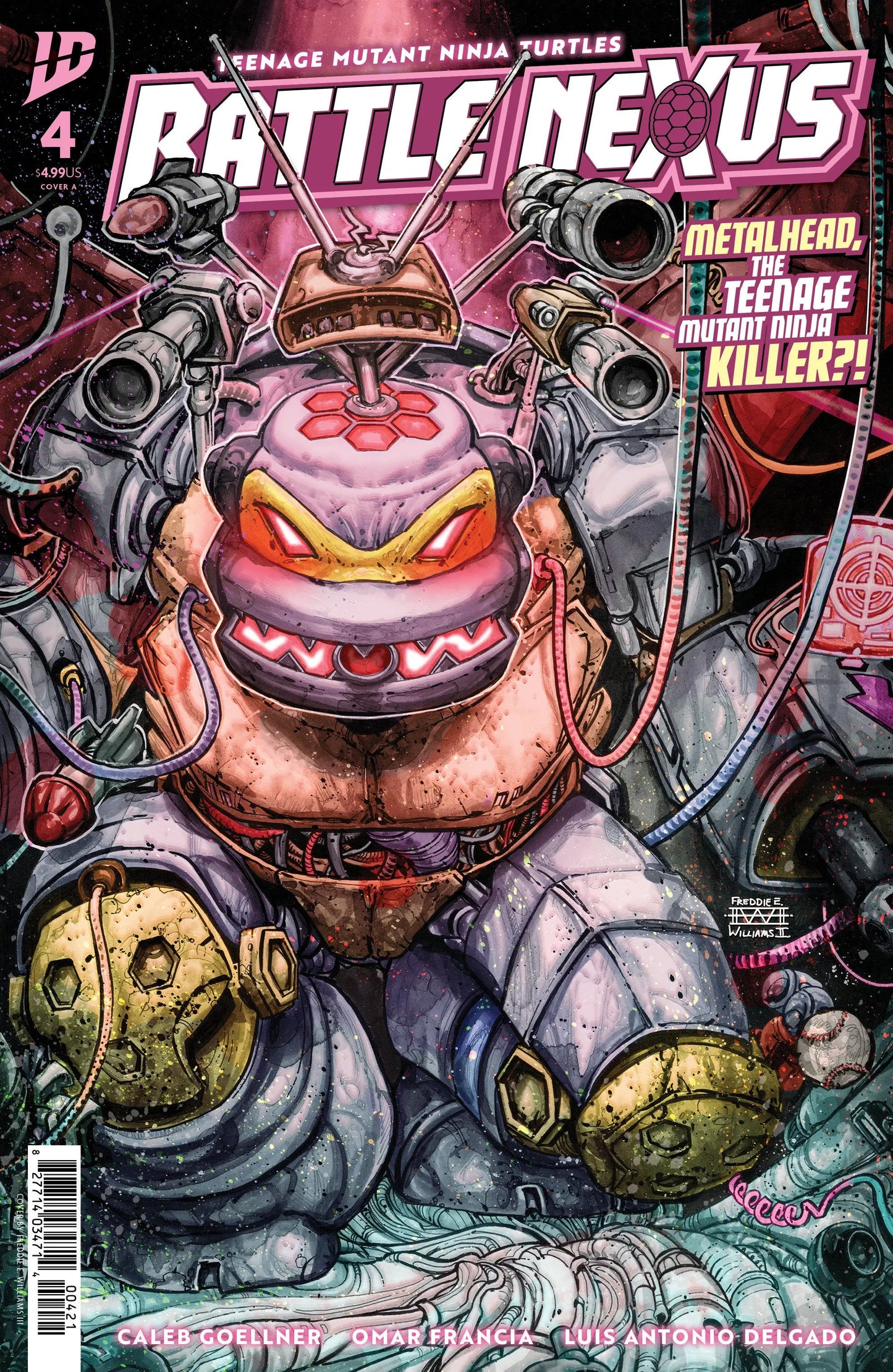 Teenage Mutant Ninja Turtles: Battle Nexus #4 Variant B (Williams II) IDW Publishing