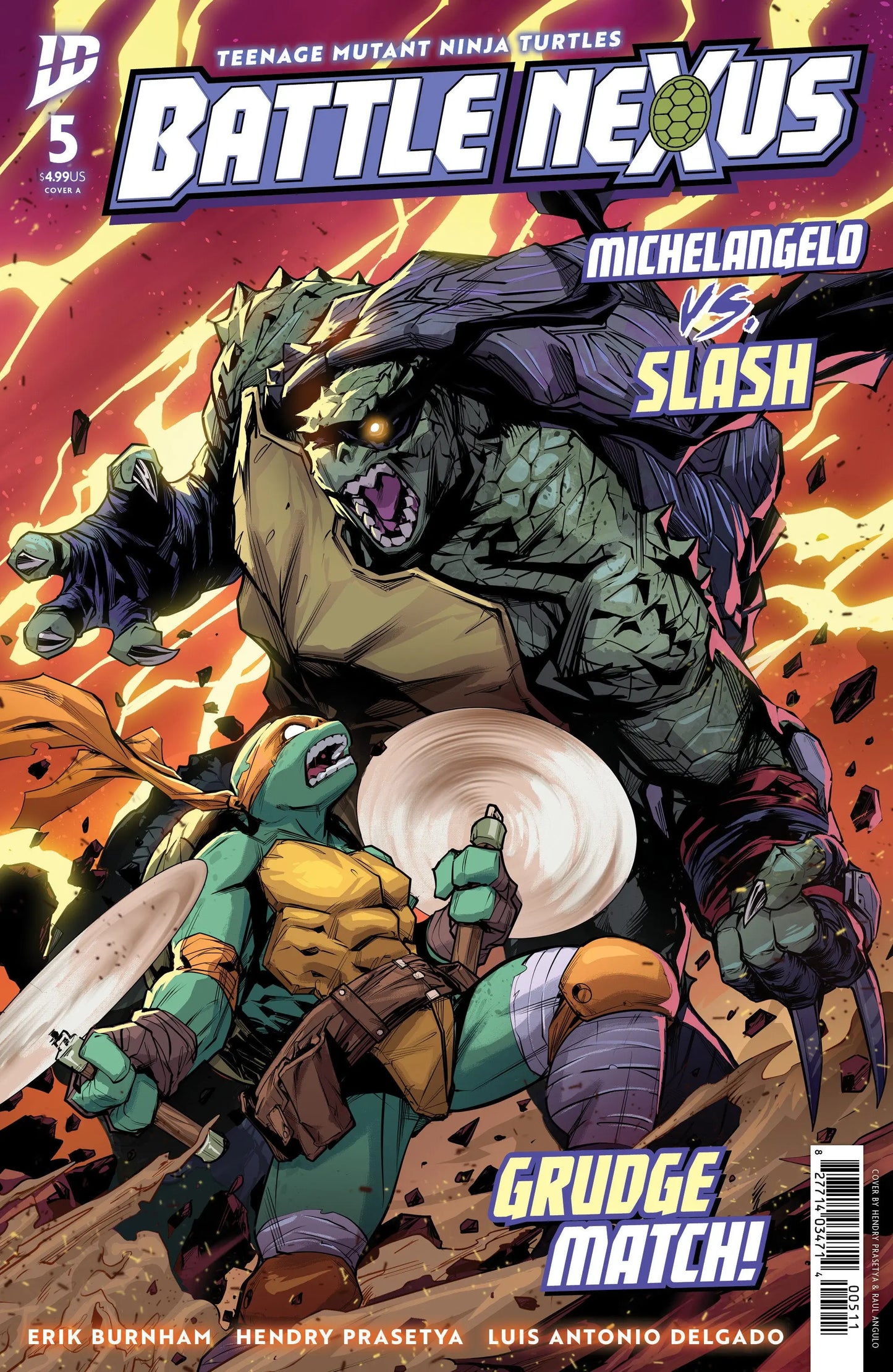 Teenage Mutant Ninja Turtles: Battle Nexus #5 Cover A (Prasetya) IDW Publishing