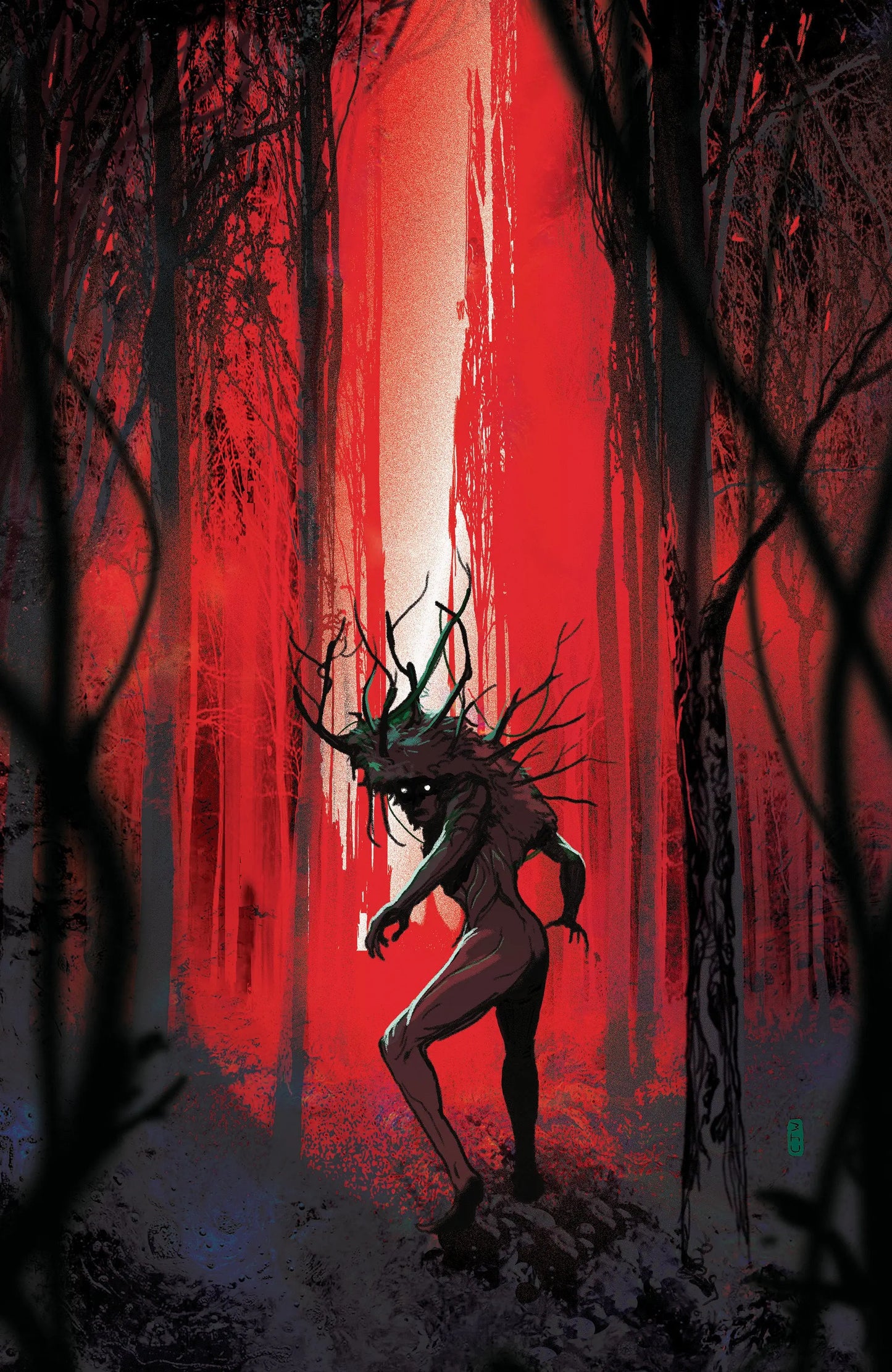 The Creeping Below #4 C 1:10 INCV (Full Art, Ward) Boom Entertainment