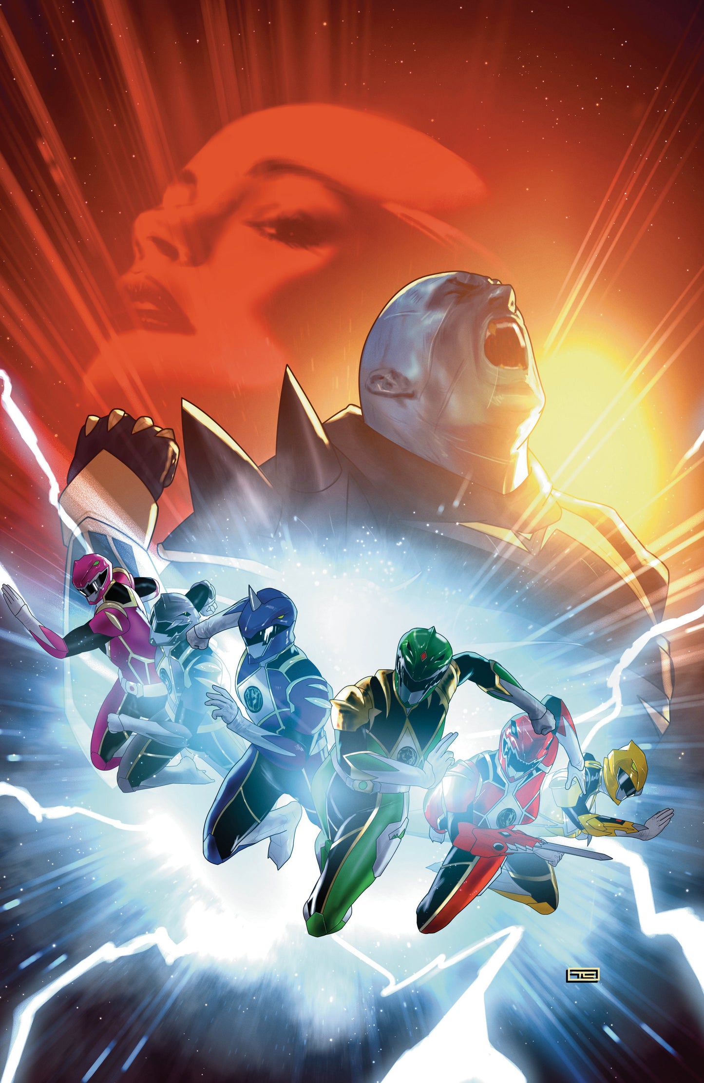 Power Rangers Prime #12 I Unlimited Variant (Full Art, Clarke) Boom Entertainment