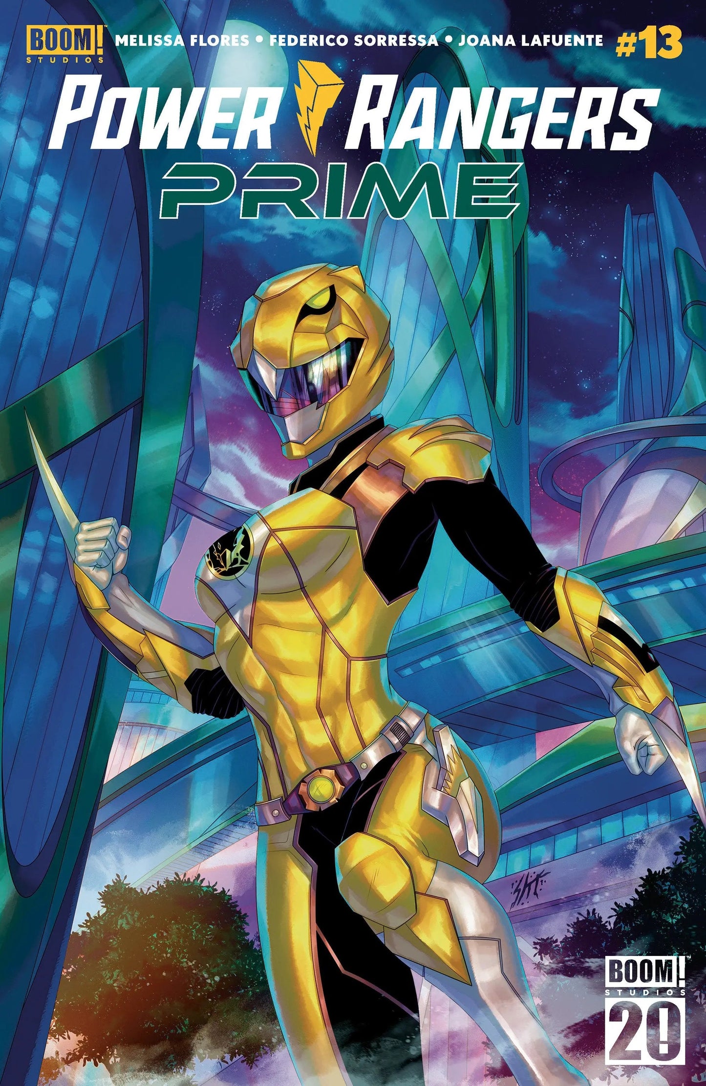 Power Rangers Prime #13 B Variant (Dressed, Ellis) Boom Entertainment