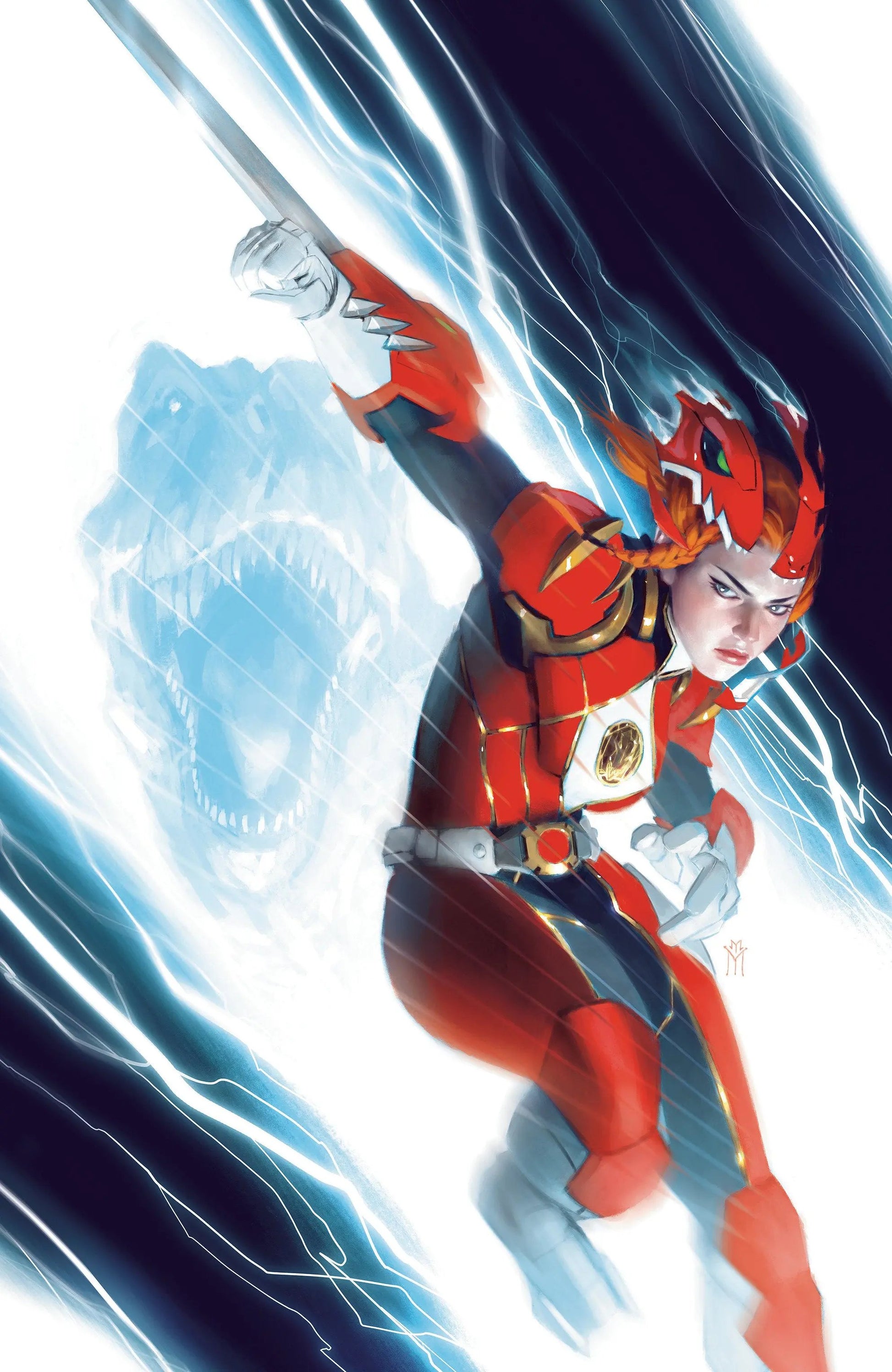 Power Rangers Prime #13 G 1:25 INCV (Full Art, Mercado) Boom Entertainment