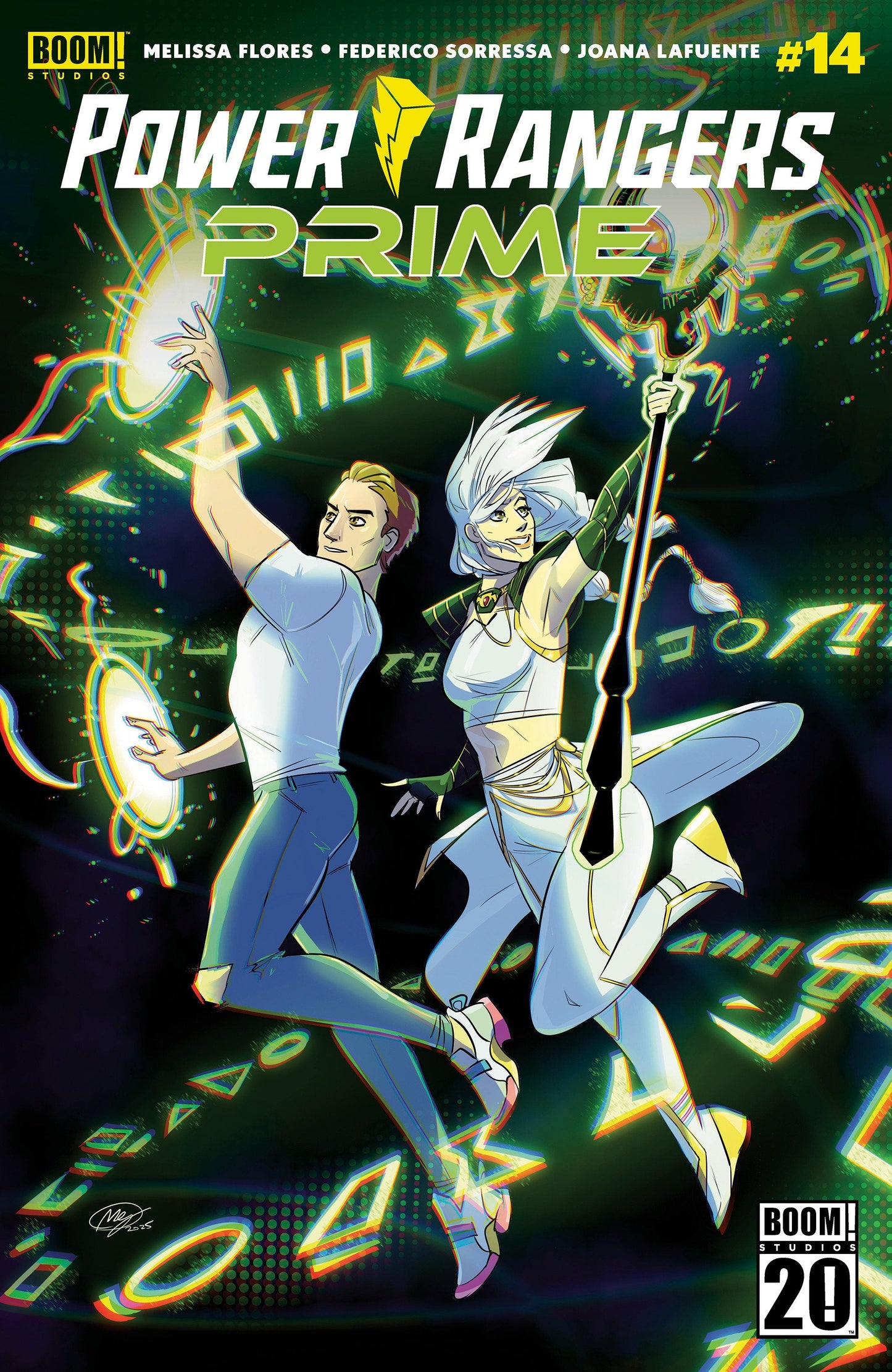 Power Rangers Prime #14 B Variant (Dressed, Huang) Boom Entertainment