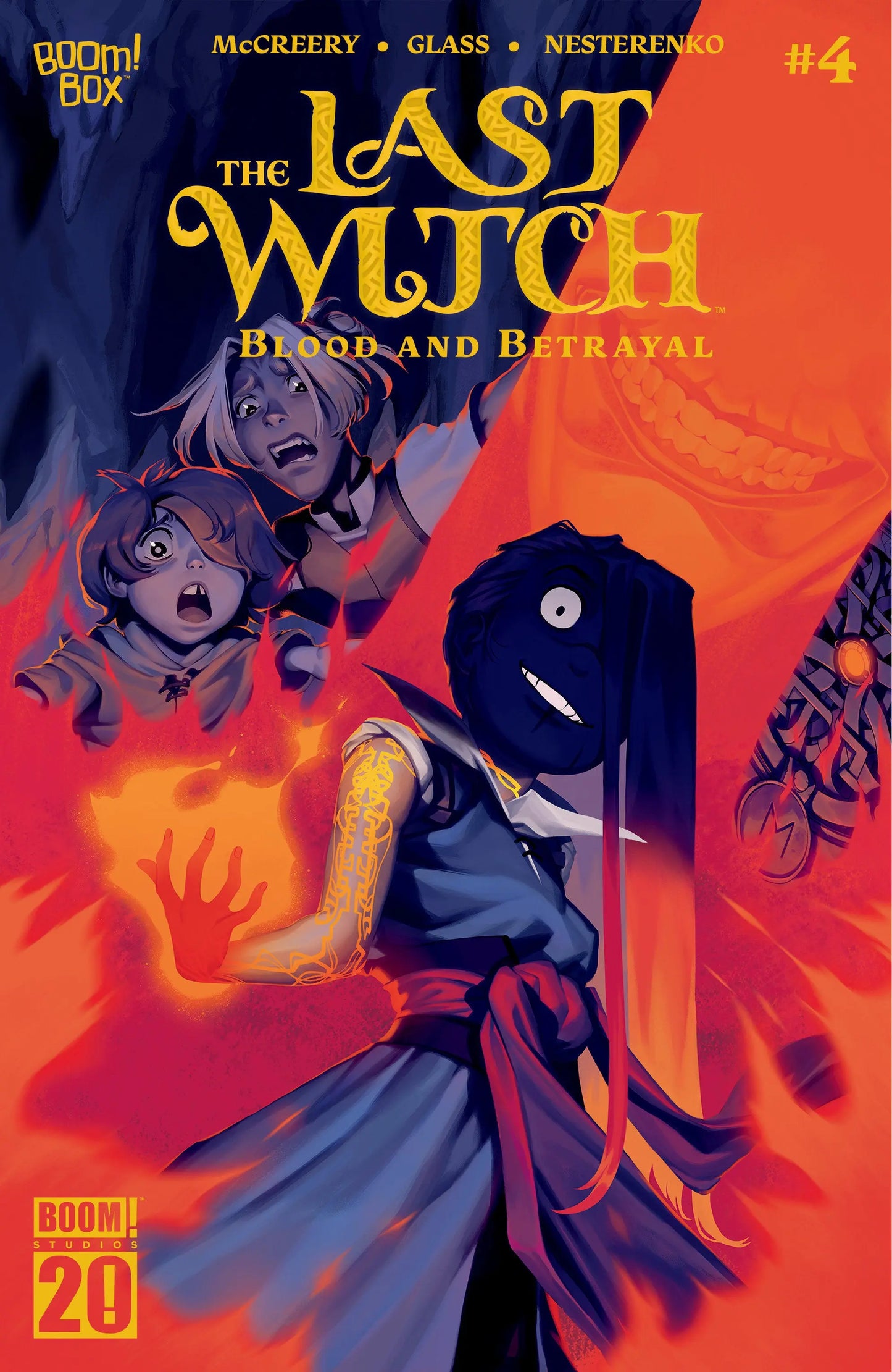 The Last Witch: Blood & Betrayal #4 A Main (Dressed, Glass) Boom Entertainment