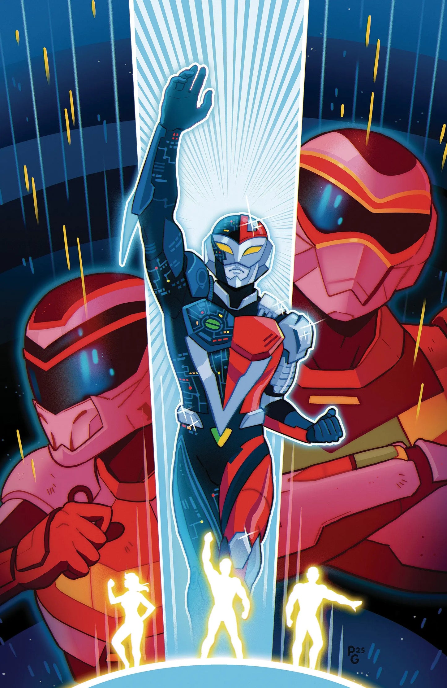 VR Troopers #4 G 1:50 INCENTIVE (Full Art, Ganucheau) Boom Entertainment