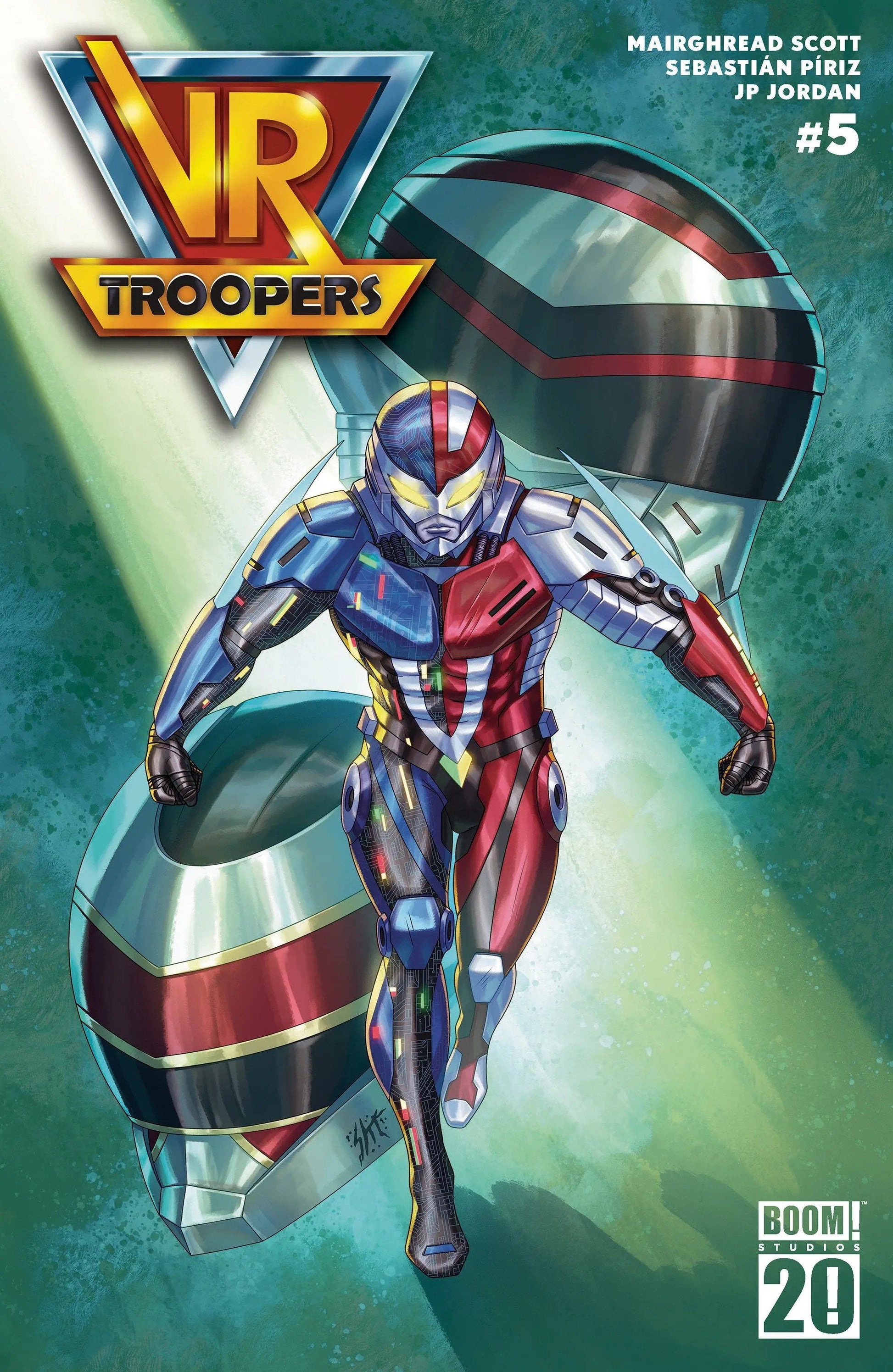 VR Troopers #5 B Variant (Dressed, Ellis) Boom Entertainment