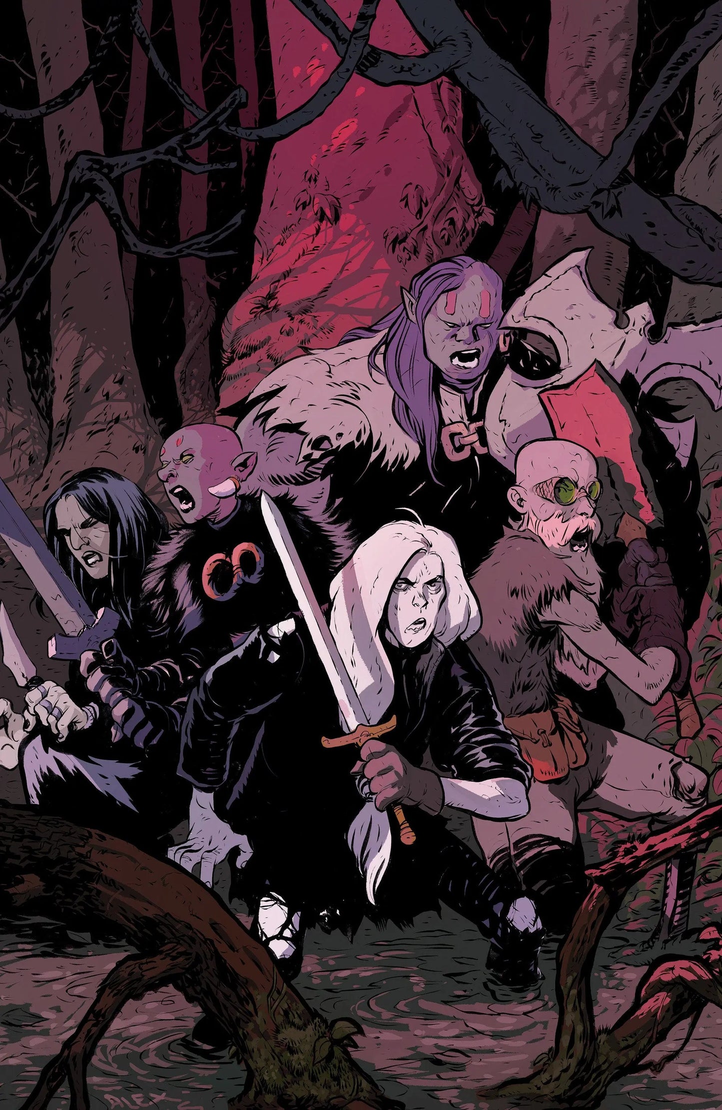 Briar: Night's Terror #1 I Unlimited Variant (Full Art, Lins) Boom Entertainment