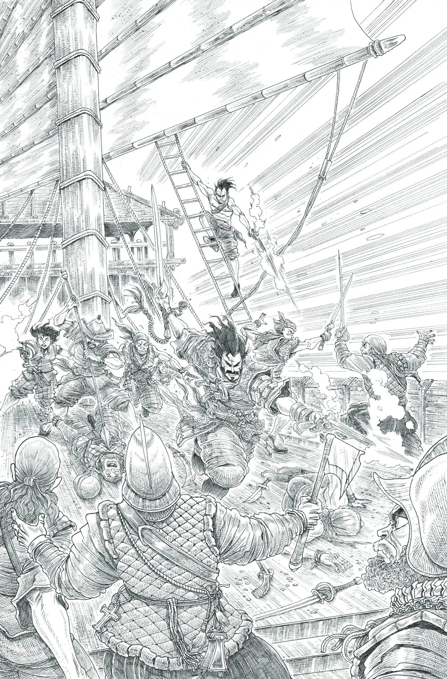 BRZRKR: The Bleeding Tide #1 H 1:25 INCV (Full Art, Stokoe) Boom Entertainment