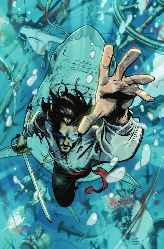 BRZRKR: The Bleeding Tide #1 J 1:50 INCV Variant (Full Art, Foil, Randolph) Boom Entertainment