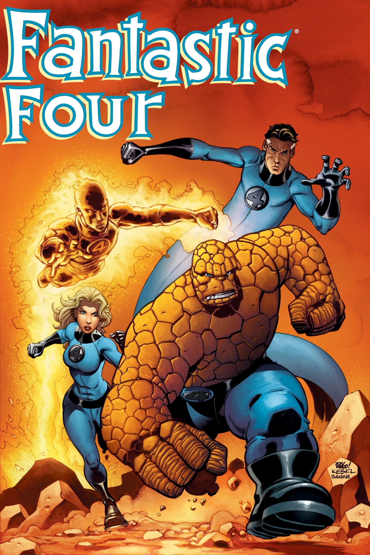 Fantastic Four By Waid & Wieringo: Authoritative Action Marvel