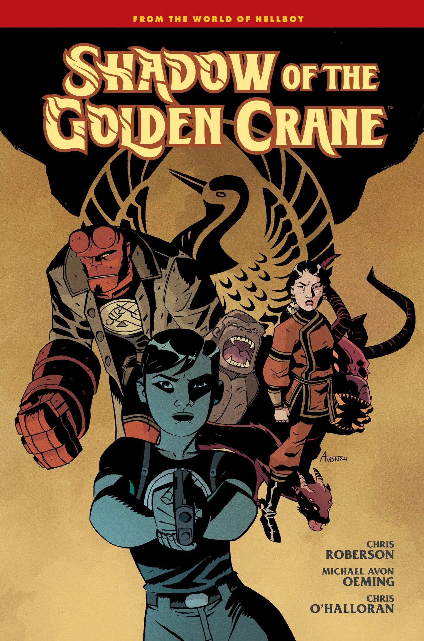 Shadow of the Golden Crane Dark Horse Comics