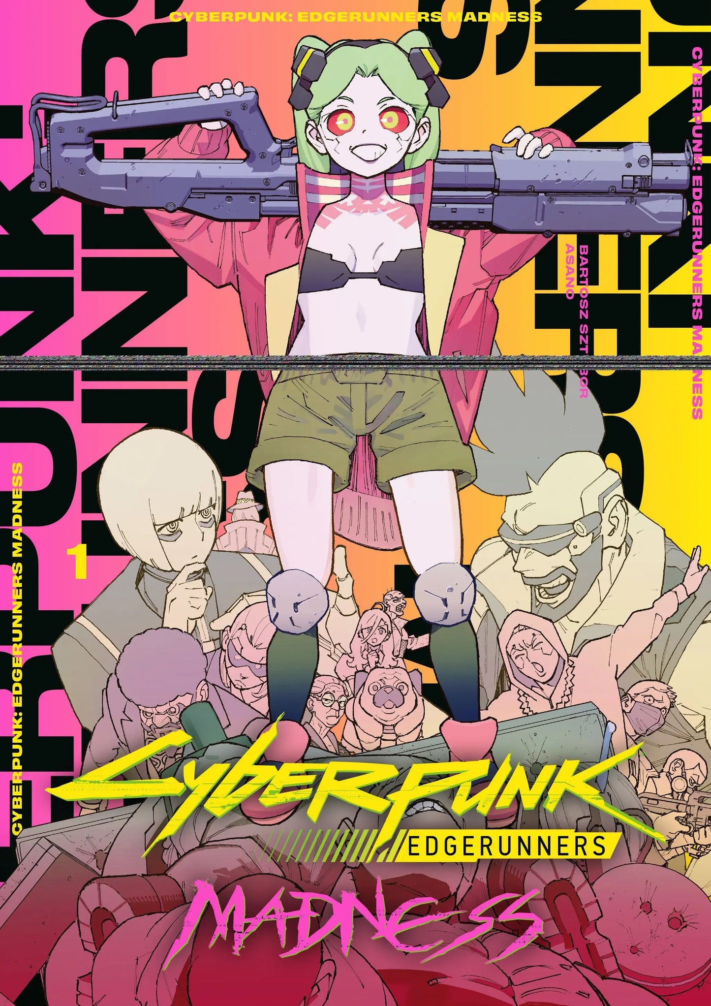 Cyberpunk: Edgerunners MADNESS Volume 1 Dark Horse Comics