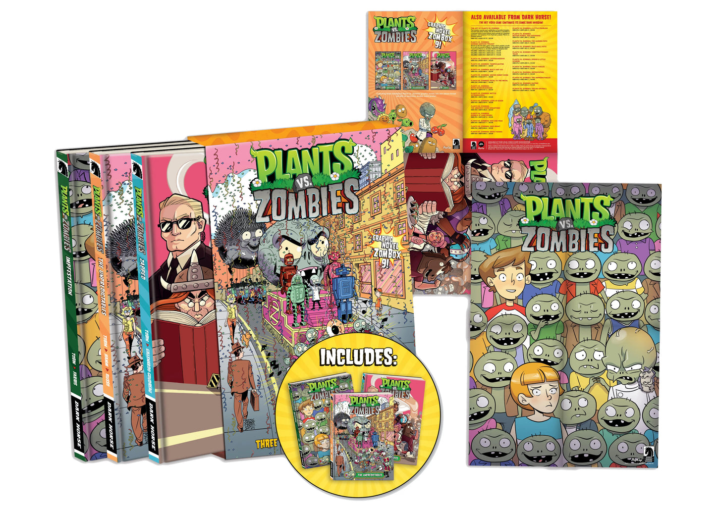 Plants vs. Zombies Boxed Set 9 Dark Horse Comics