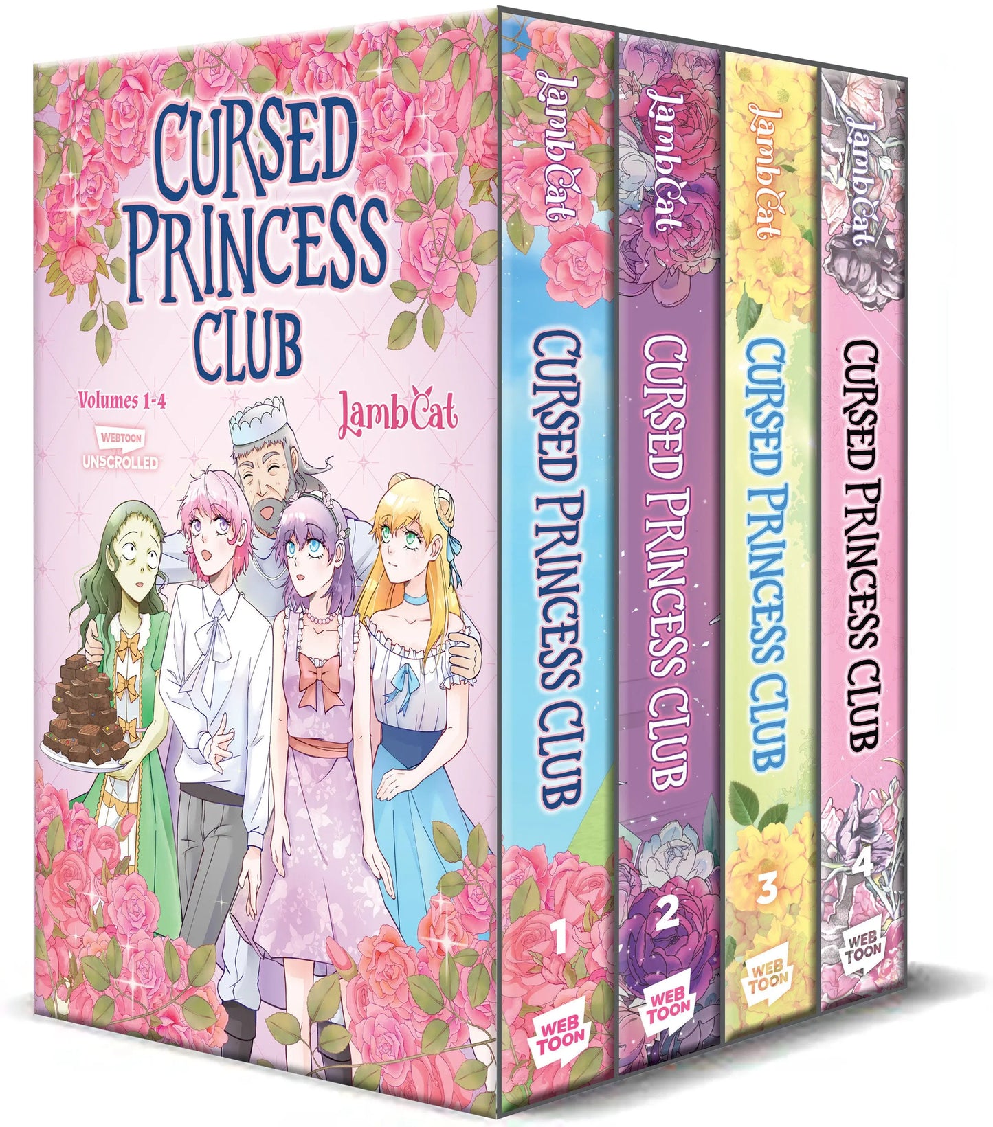 Cursed Princess Club Box Set (Volumes 1-4) Wattpad Webtoon Studios, Inc.