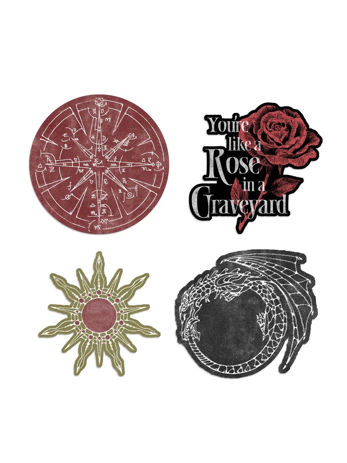 Alchemised Stickers - Sticker Set of 4 Out of Print