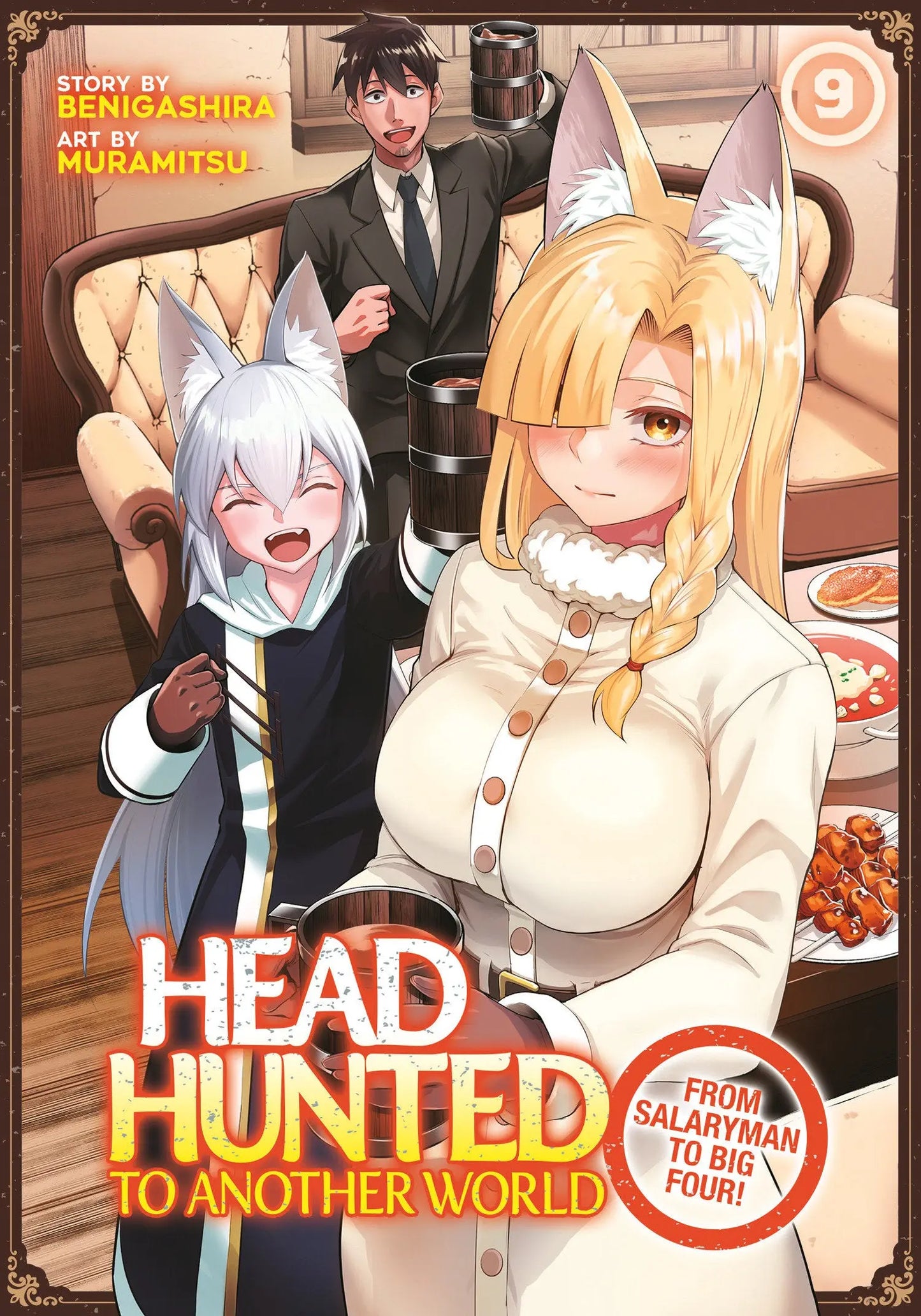 Headhunted to Another World: From Salaryman to Big Four! Vol. 9 Seven Seas Entertainment