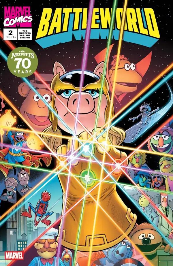 BATTLEWORLD #2 PACO MEDINA MUPPETS VARIANT Marvel