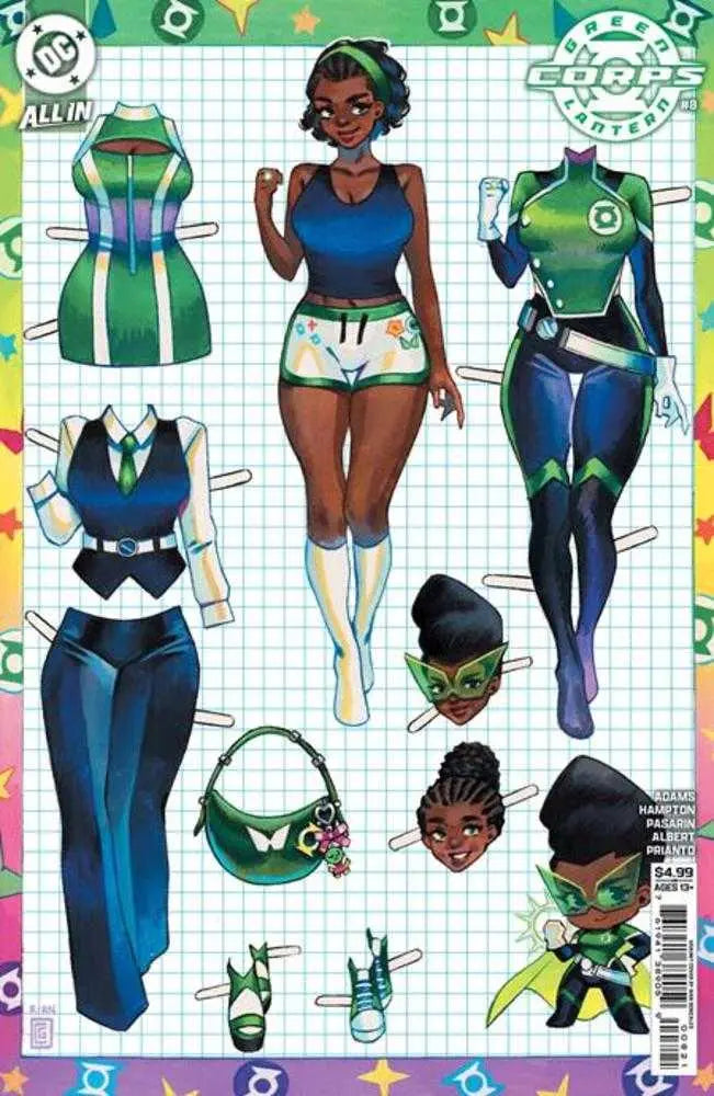 GREEN LANTERN CORPS #8 CVR B RIAN GONZALES CARD STOCK VAR (STARBREAKER SUPREMACY) DC Comics