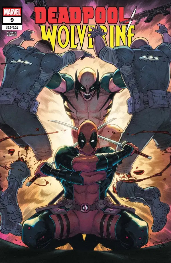 DEADPOOL/WOLVERINE #9 MICHELE BANDINI INCENTIVE VARIANT 1:25 Marvel