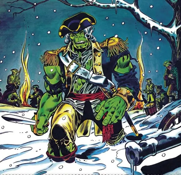 INCREDIBLE HULK #29 HERB TRIMPE BICENTENNIAL CALENDAR HIDDEN GEM INCENTIVE VARIANT 1:50 Marvel