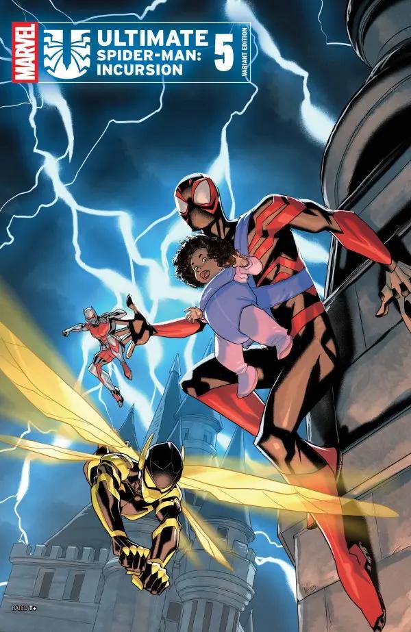 ULTIMATE SPIDER-MAN: INCURSION #5 PETE WOODS INCENTIVE VARIANT 1:25 Marvel