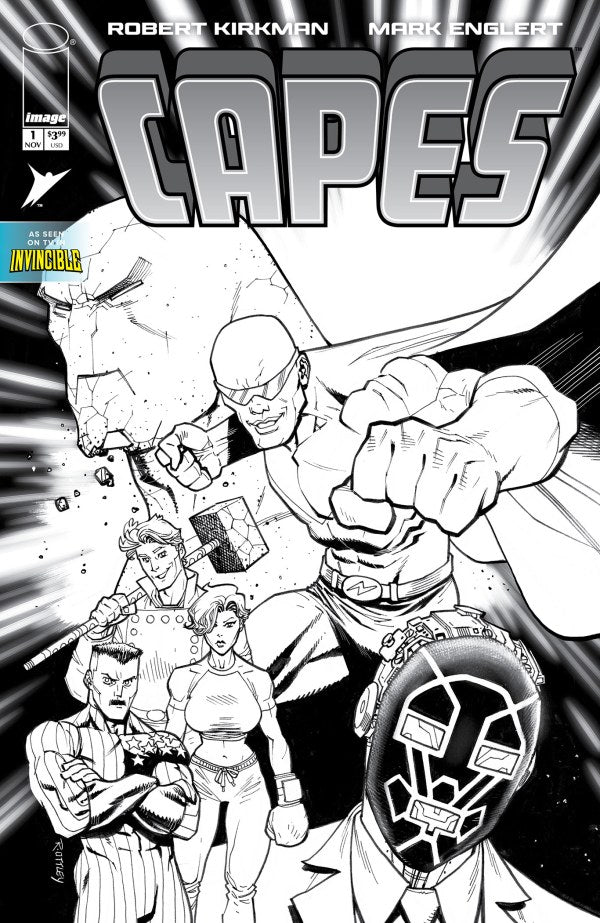 CAPES #1 CVR E INC 1:50 RYAN OTTLEY VAR Image Comics