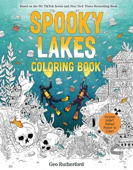 SPOOKY LAKES COLORING BOOK SC Abrams