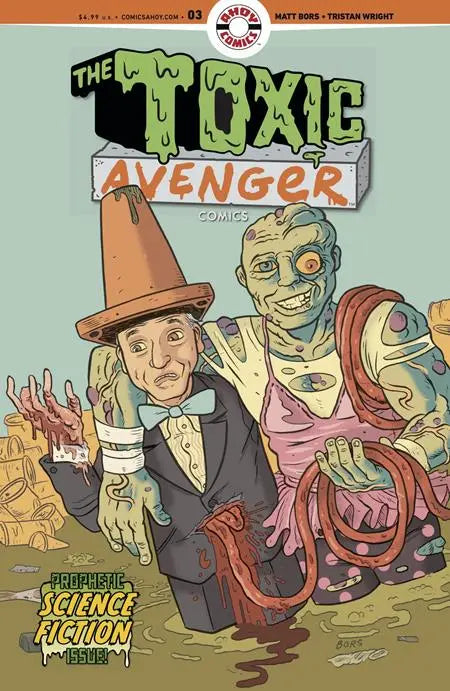 TOXIC AVENGER COMICS #3 CVR B 3 COPY MATT BORS UNLOCK VARIANT (MR) 1:3 Ahoy