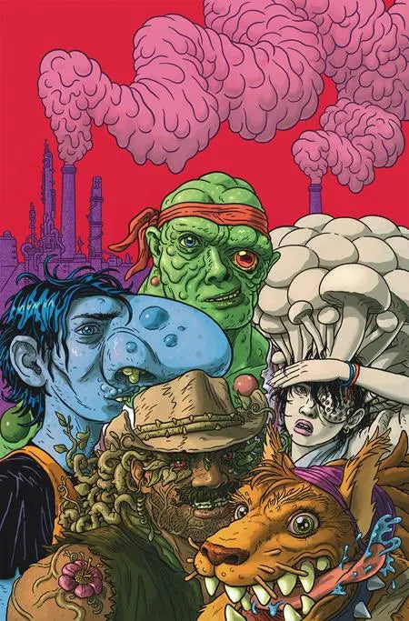 TOXIC CRUSADERS #1 (OF 5) CVR D TRISTAN WRIGHT EXCLUSIVE TRADING CARD BY MATT BORS VAR (MR) Ahoy