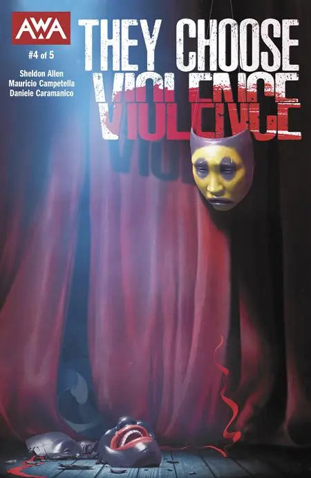 THEY CHOOSE VIOLENCE #4 (OF 5) CVR A RAZZAH (MR) AWA Studios