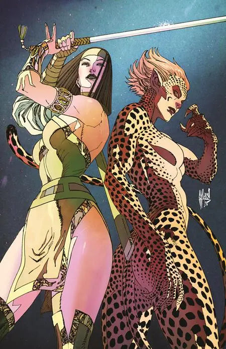 CHEETAH AND CHESHIRE ROB THE JUSTICE LEAGUE #2 (OF 6) CVR C GUILLEM MARCH CARD STOCK VAR DC Comics