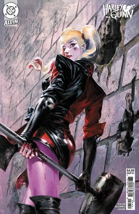 HARLEY QUINN #54 CVR D GABRIELE DELL OTTO GOTHAM CARD STOCK VAR DC Comics