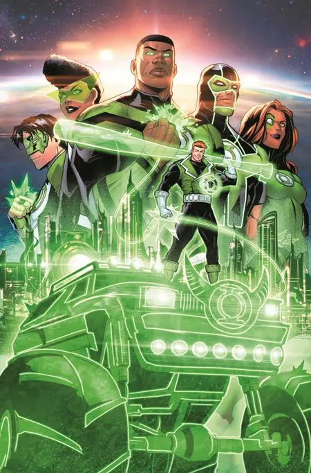 GREEN LANTERN CORPS #8 CVR C TRAVIS MERCER CARD STOCK VAR (STARBREAKER SUPREMACY) DC Comics