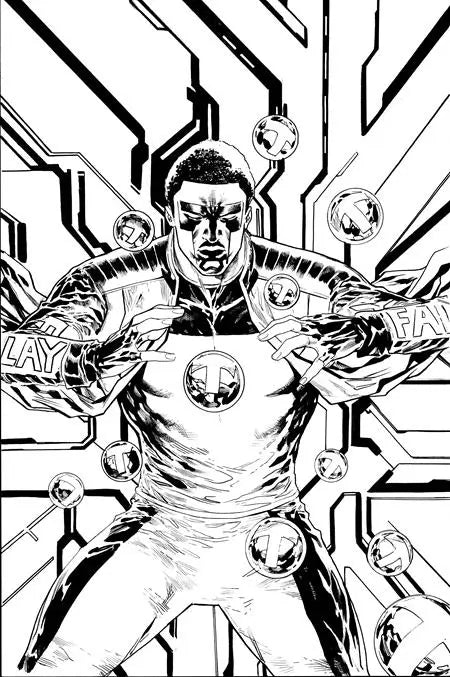 MR TERRIFIC YEAR ONE #5 (OF 6) CVR B KEN LASHLEY CARD STOCK VAR DC Comics