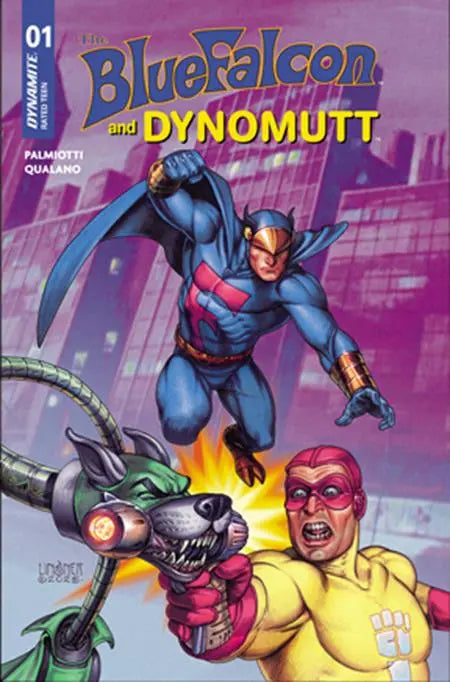 BLUE FALCON & DYNOMUTT #1 CVR C JOSEPH MICHAEL LINSNER VAR DYNAMITE Entertainment