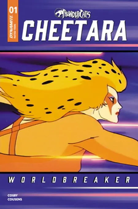 CHEETARA WORLDBREAKER #1 CVR E ANIMATION ART VAR DYNAMITE Entertainment